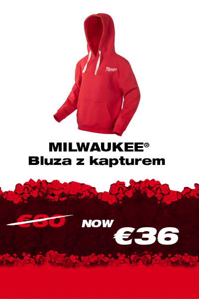 MILWAUKEE<sup>®</sup> Bluza z kapturem