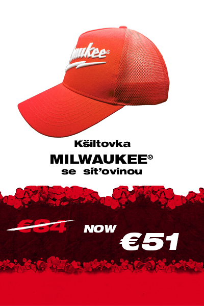 Kšiltovka MILWAUKEE® se síťovinou