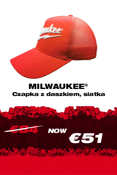 MILWAUKEE® Czapka z daszkiem, siatka